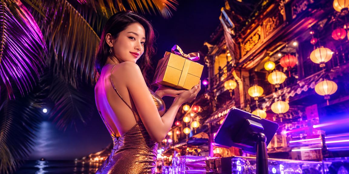 Đèn lồng truyền thống Hà Nội thắp sáng không gian giải trí casino về đêm